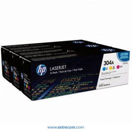 HP 304A pack 3 colores original