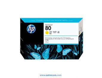 HP 80 amarillo original (175 ml)