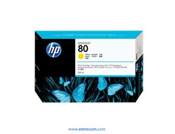 HP 80 amarillo original (350 ml)