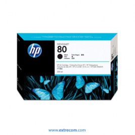 HP 80 negro original (350 ml)