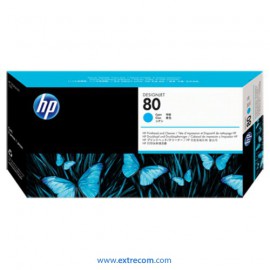 HP 80 cabezal cian original