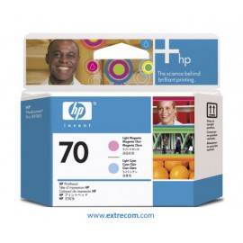 HP 70 cabezal magenta claro / cian claro original