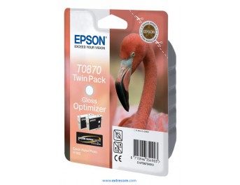 Epson T0870 optimizador de brillo original