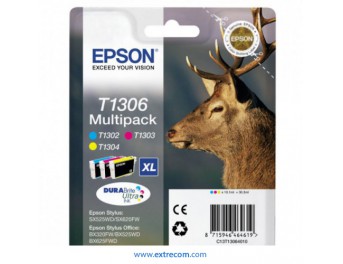 Epson T1306 XL pack 3 colores original
