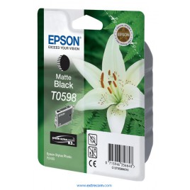 Epson T0598 negro mate original