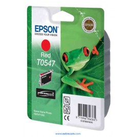 Epson T0547 rojo original
