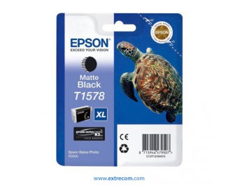 Epson T1578 negro mate original