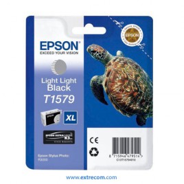 Epson T1579 negro ultra claro original