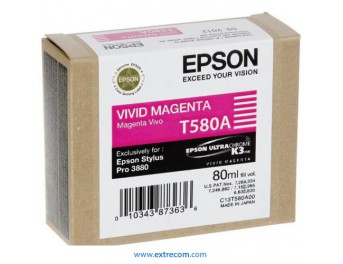 Epson T580A magenta vivo original