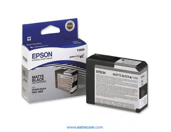 Epson T5808 negro mate original