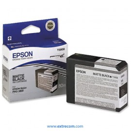 Epson T5808 negro mate original