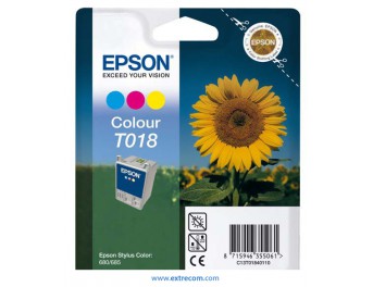 Epson T018 color original