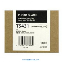 Epson T5431 negro foto original