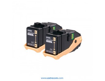 Epson 0605 pack 2 unidades negro original