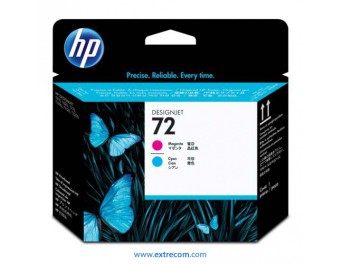 HP 72 cabezal magenta / cian original