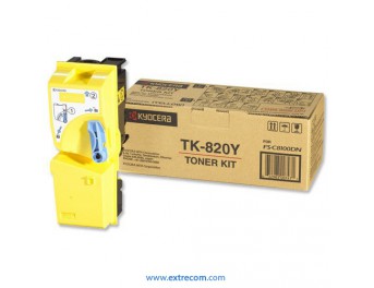 kyocera toner amarillo tk-820y