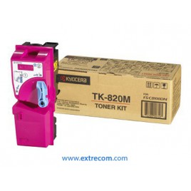 kyocera toner magenta tk-820m