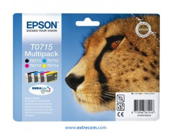 Epson T0715 pack 4 colores original