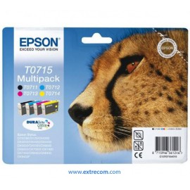 Epson T0715 pack 4 colores original