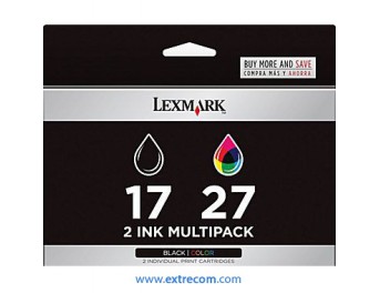 Lexmark 17 + 27 pack original