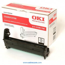 oki tambor negro c5600/c5700