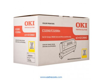 oki tambor amarillo c3200