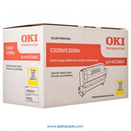 oki tambor amarillo c3200