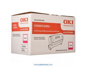 oki tambor magenta c3200