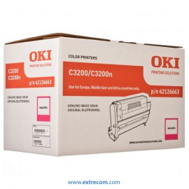 oki tambor magenta c3200