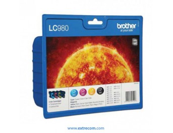 Brother LC980VALBP pack 4 cartuchos original