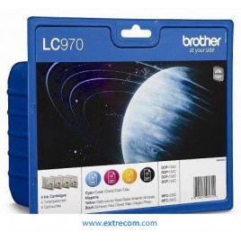 Brother LC970VALBP pack 4 colores original