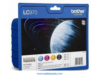 Brother LC970VALBP pack 4 colores original