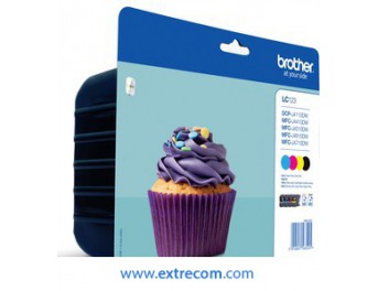 Brother LC123VALBP pack 4 colores original