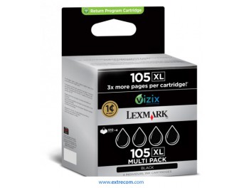 Lexmark 105 XL pack negro original