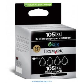 Lexmark 105 XL pack negro original