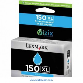 Lexmark 150 XL cian original