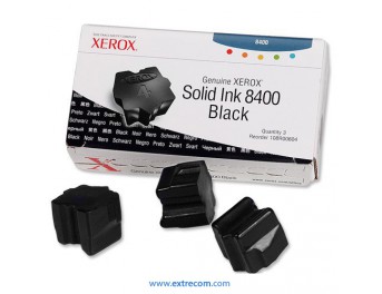 Xerox 8400 negro solido original - pack 3