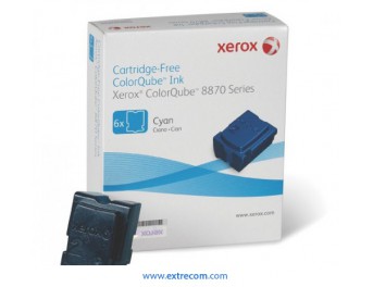 Xerox 8870 cian solido original - pack 6