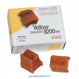 Xerox 8200 amarillo solido original - pack 2