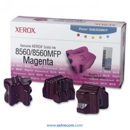 Xerox 8560 magenta solido original - pack 3