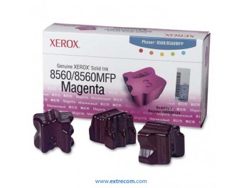 Xerox 8560 magenta solido original - pack 3