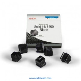 Xerox 8400 negro solido original - pack 6