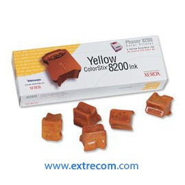 Xerox 8200 amarillo solido original - pack 5