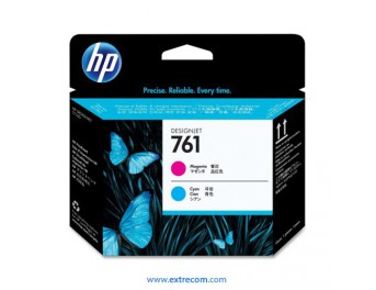 HP 761 cabezal magenta / cian original