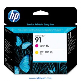 HP 91 cabezal magenta / amarillo original