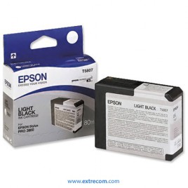 Epson T5807 negro claro original