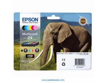 Epson 24 pack 6 colores original