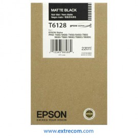 Epson T6128 negro mate original