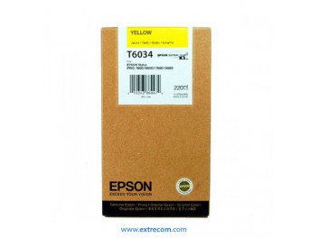Epson T6034 amarillo original