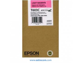 Epson T603C magenta claro original